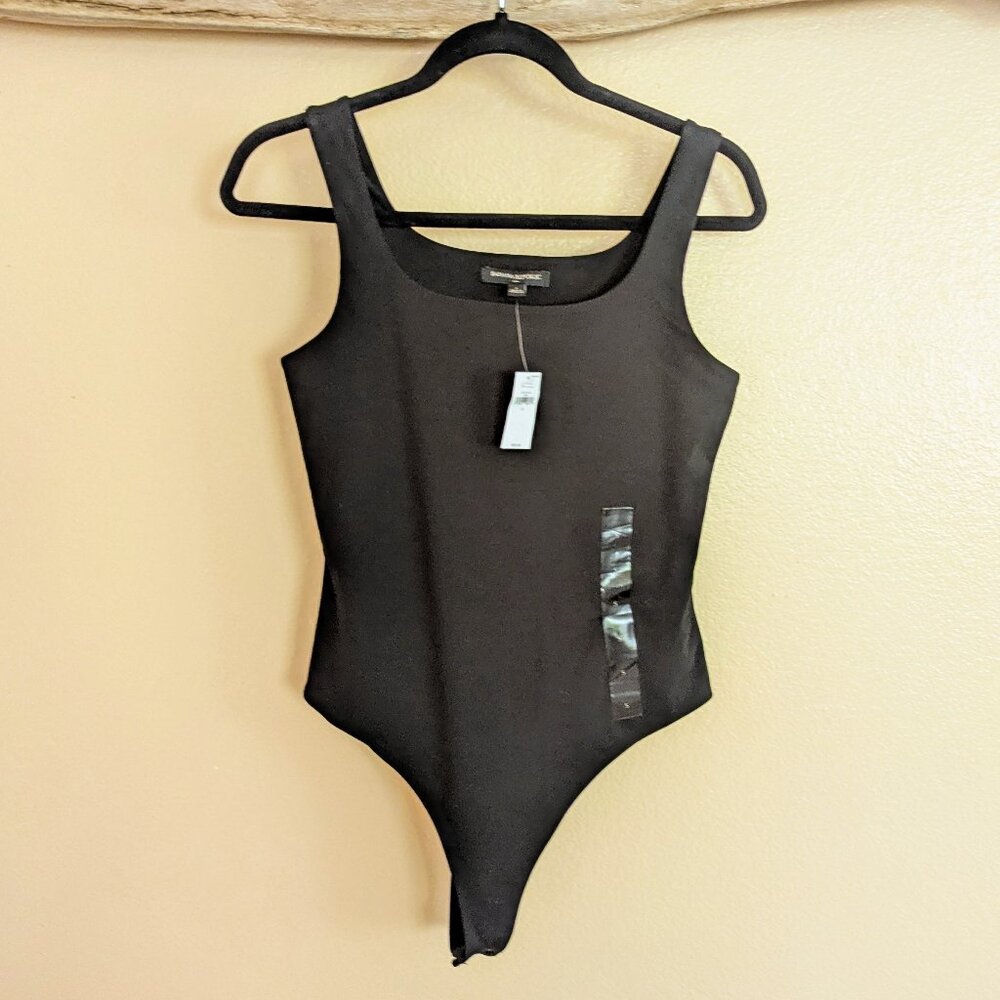 Banana Republic Factory Scoop-Neck Thong Bodysuit